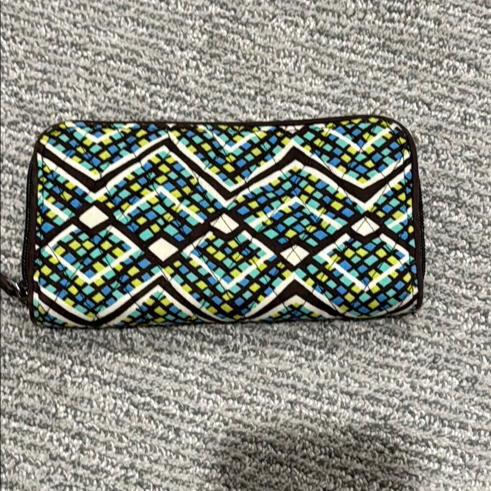 Vera Bradley Geometric Patterned Wallet